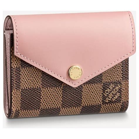 louis vuitton zoe wallet pink